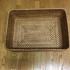 無印良品　収納カゴ　の画像