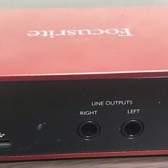 Focusrite Scarlett Solo 3rd Gen、DTM、オーディオインターフェイス、フォーカスライト、スカーレットソロ、宅録、入門機、人気機種の画像