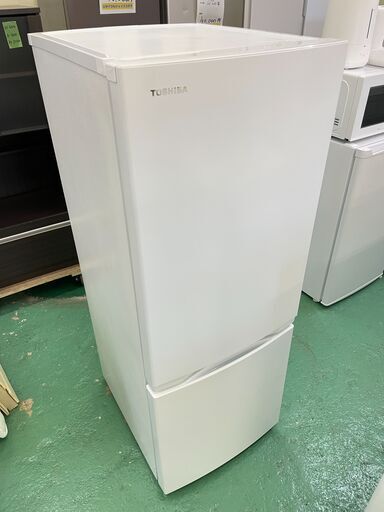 ★東芝★ 2D冷蔵庫 153L 高年式 2022年 GR-T15BS 新生活 一人暮らし コンパクトTOSHIBA キッチン 生活家電 福島 郡山市 a
