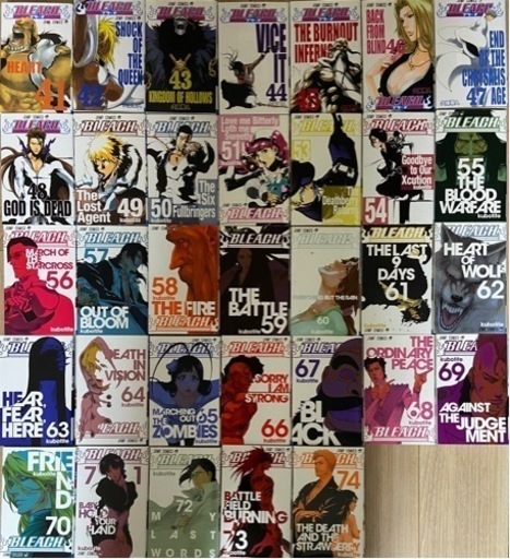 BLEACH全巻セット　1〜5巻なし