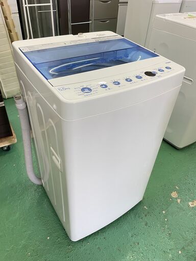 ★Haier★ 5.5kg洗濯機 2020年 JW-C55FK ハイアール 新生活 一人暮らし コンパクト シンプル 生活家電 福島 郡山市 a