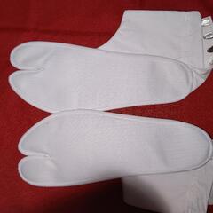 紳士用  和装  白キュラコ  タビ   26.5cmの画像