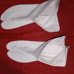 紳士用  和装  白キュラコ  タビ   26.5cmの画像