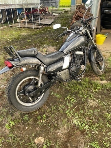 エリミネーター250se 純正ビキニカウルレストアベースエンジンかかり