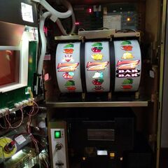 【パチスロ実機】北電子★ファイナルジャグラー【コイン不要機付】４号機・レアの画像