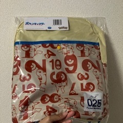 【値下げ】ポケモン　リュック  赤？オレンジ？