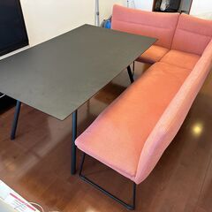 【原価１６万円】Noce ダイニングテーブル　と　ソファ