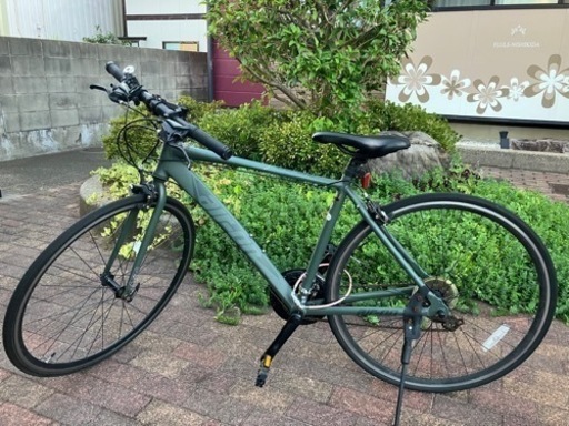 スポーツ　自転車、　緑
