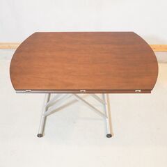 dinos(ディノス)取り扱いの昇降式バタフライダイニングテーブルです