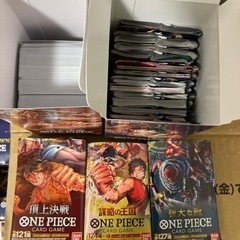 ワンピースカード　大量まとめ売り　引き取りに来れる方の画像