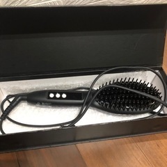 MAKEGINA GLAMOUR ブラシ型ストレートヘアーアイロンの画像