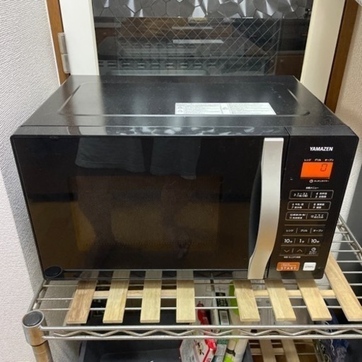 山善 YAMAZEN オーブンレンジ　品番: YRS-G160V 黒