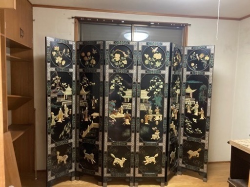 翡翠の屏風