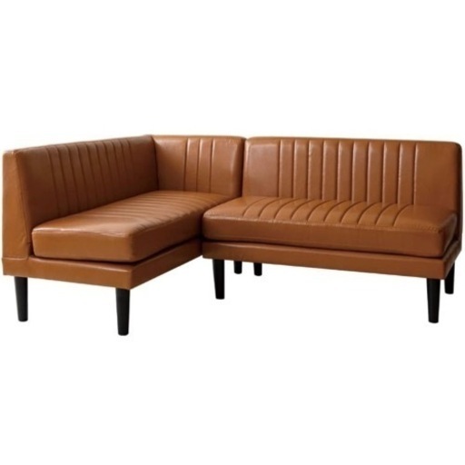 リビングダイニングソファー ソファ 3人掛け L字 おしゃれ カウチソファ ダイニングソファ Lekka（レッカ） ソファ2点セット キャメル〔左アーム〕 エア・リゾーム