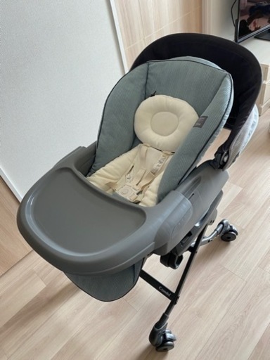 手動ハイローラック コンビ ネムリラ BEDi Long スリープシェル EG ミンティブルー