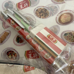 餃子の王将　ステーショナリー（文具セット）の画像