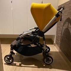 「美品」値下げ　ベビーカー bugaboo bee5 イエロー　バガブーの画像