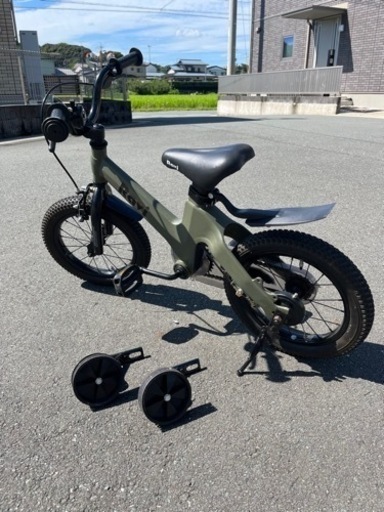 子供用自転車　RAVI 14インチ　アーミーカラー