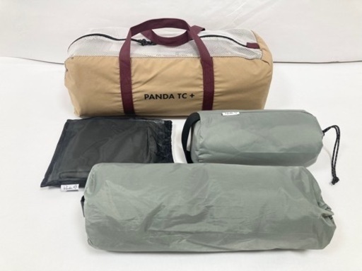 【早い者勝ち】 キャンプ用品 テント テンマクデザイン パンダTC＋ & フットプリント & フルサイズグランドシート & スタンダードインナー 未使用