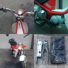 チャッピー５０　６v　ヤマハ２サイクル　原付　５０cc　旧車　実働　長野市の画像