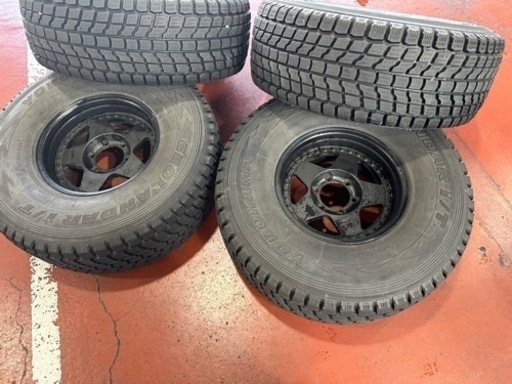 AMP 星型ホイール　315/75r16 PCD139.7 ランクル　80