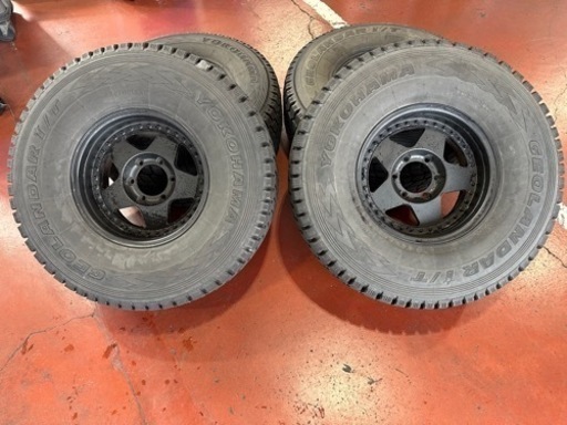 AMP 星型ホイール　315/75r16 PCD139.7 ランクル　80