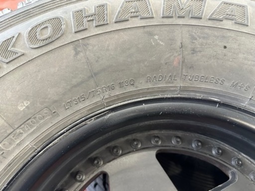 AMP 星型ホイール　315/75r16 PCD139.7 ランクル　80
