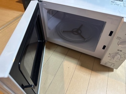 【受け渡し先決定】ハイアール 電子レンジ ほぼ新品未使用、3回使用