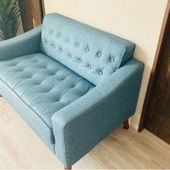 美品　二人がけソファー