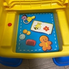 フィッシャープライス　イス　知育玩具の画像