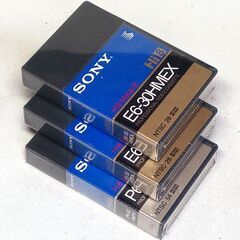 ◆取引条件あり◆未開封品◆SONY Ｈｉ8メタルビデオテープ3本組（P6-60HMPX1本+E6-30HMEX2本）の画像