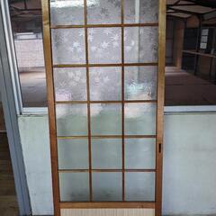 無料❗3/4まで　ガラス再利用に　昭和レトロ　もみじ柄　アンティ...