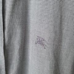 【BURBERRY】シャツ ギンガムチェック メンズ Lの画像
