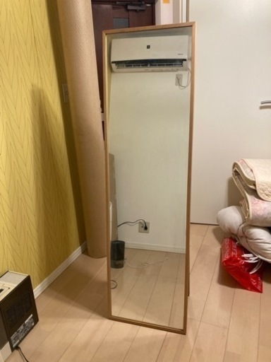 無印良品　鏡　姿見　ミラー　全身鏡