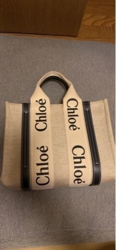Chloe woodyスモールトートバッグ