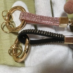 ニット帽子 赤ちゃんラインストーン付の画像