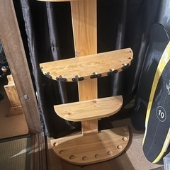 ロッドホルダー　ラック