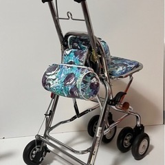 シニアカー　手押し車　折りたたみ　幸和製作所 歩行補助車の画像