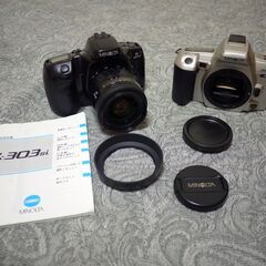 ＜美品、2台まとめて＞  ミノルタ MINOLTA α303si...