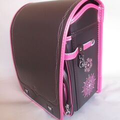 【新品・未使用】女の子用　ランドセル　(焦げ茶とピンク)