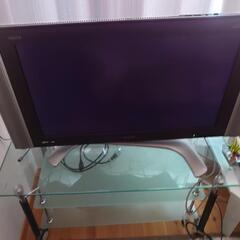 テレビ(32型,地デジ映ります)+テレビ台