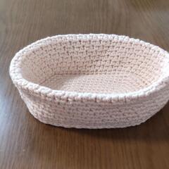 ハンドメイド バスケット(小さめサイズ)