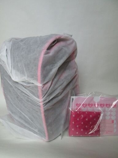 【新品・未使用】女の子用　ランドセル　(焦げ茶とピンク)