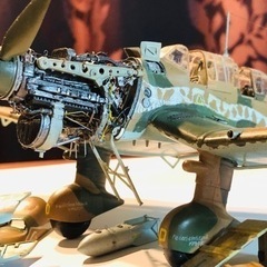 艦船模型・航空機模型受注生産　大和、赤城、Bf109、Fw190 etcの画像