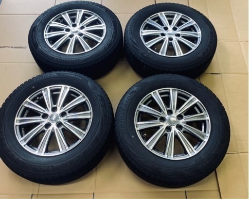 ミニバンなどに！16インチ　アルミ・スタッドレス　セット