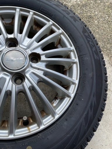 訳ありスノータイヤ?145/80R13