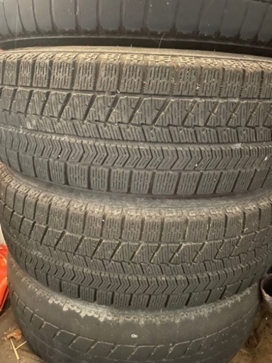 スタッドレス キューブ Z12 純正スチール キャップ付+ブリヂストンブリザックVRX 175/65R15