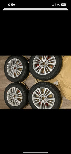 新型ヴォクシー90系　純正16インチタイヤホイール