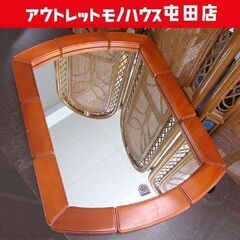 AZEGAMI GLASS アゼガミ 鏡 ヴィンテージミラー 壁...