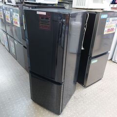 三菱　Mitsubishi 　冷蔵庫 　ブラック　2ドア MITSUBISHI 2ドア冷蔵庫